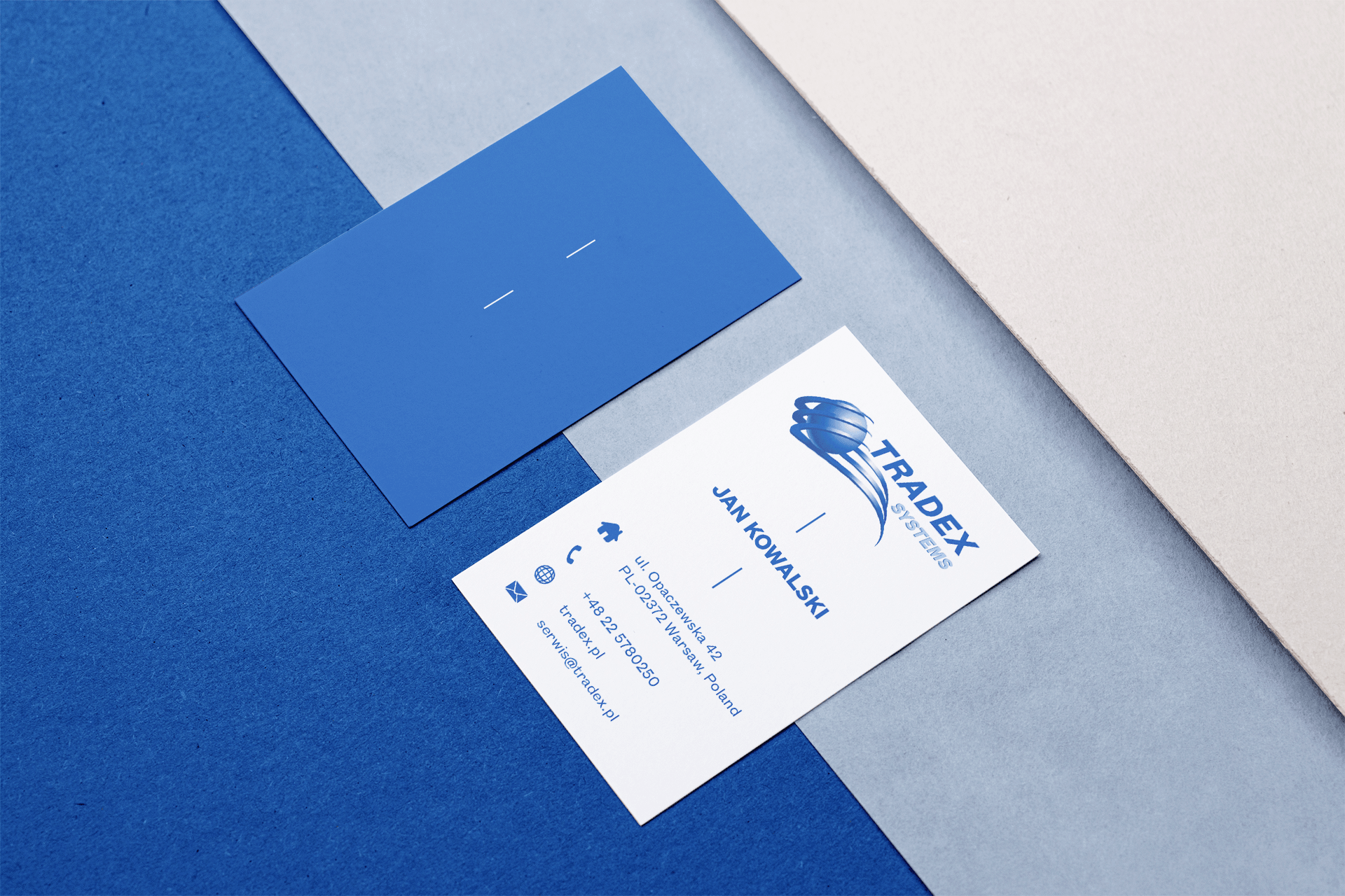 Projekt identyfikacji wizualnej – wizytówka, papier firmowy i branding