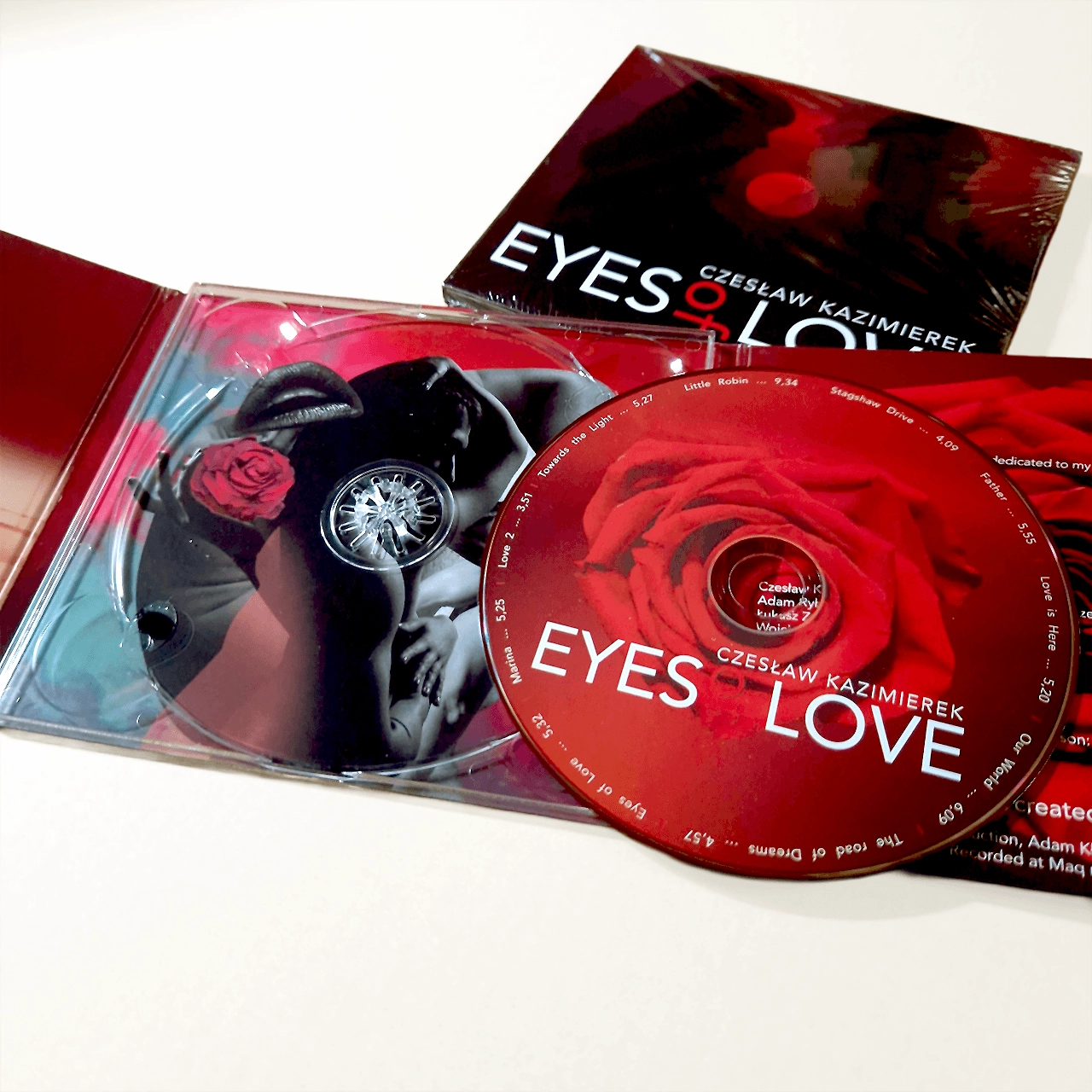 Projekt graficzny opakowania płyty CD i branding albumu muzycznego – MW Studio Projekt