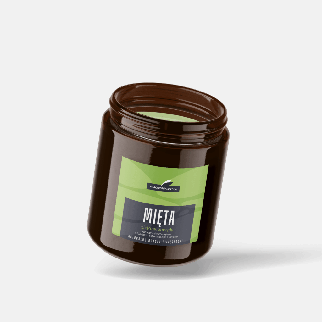 słoiczek-swieca mieta