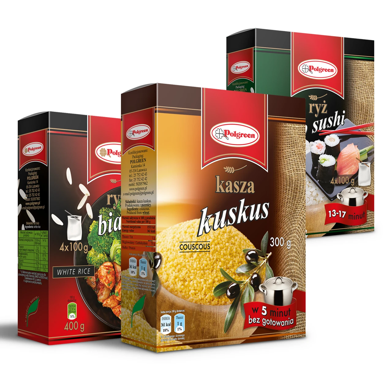 produkty sypkie w kartonie